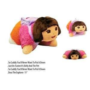 Dora The Explorer Pillow Pets Pee-wees Stuffed Plush Toy Nickelodeon